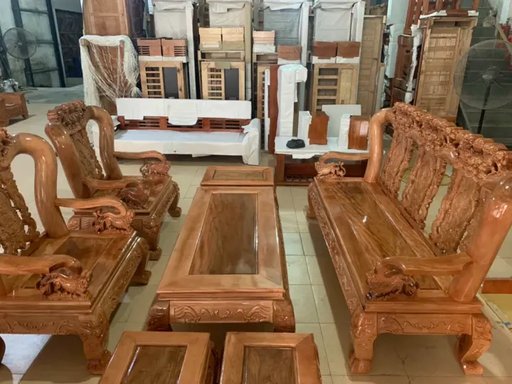 gửi bàn ghế gỗ đi Mỹ gui ban ghe go di my